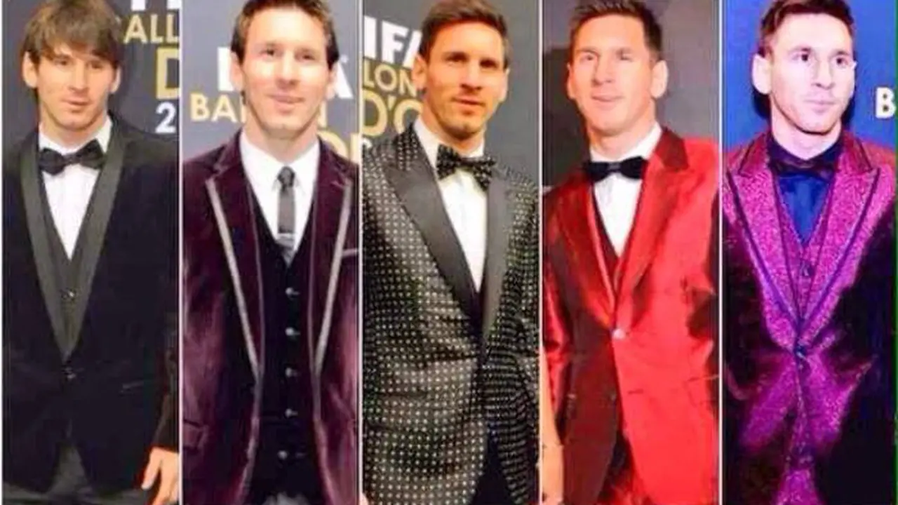 Deretan jas Lionel Messi (Liputan6.com)