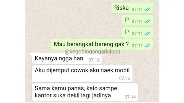 6 Chat Kocak Pamer Barang Mewah Ini Bikin Senyum Tipis