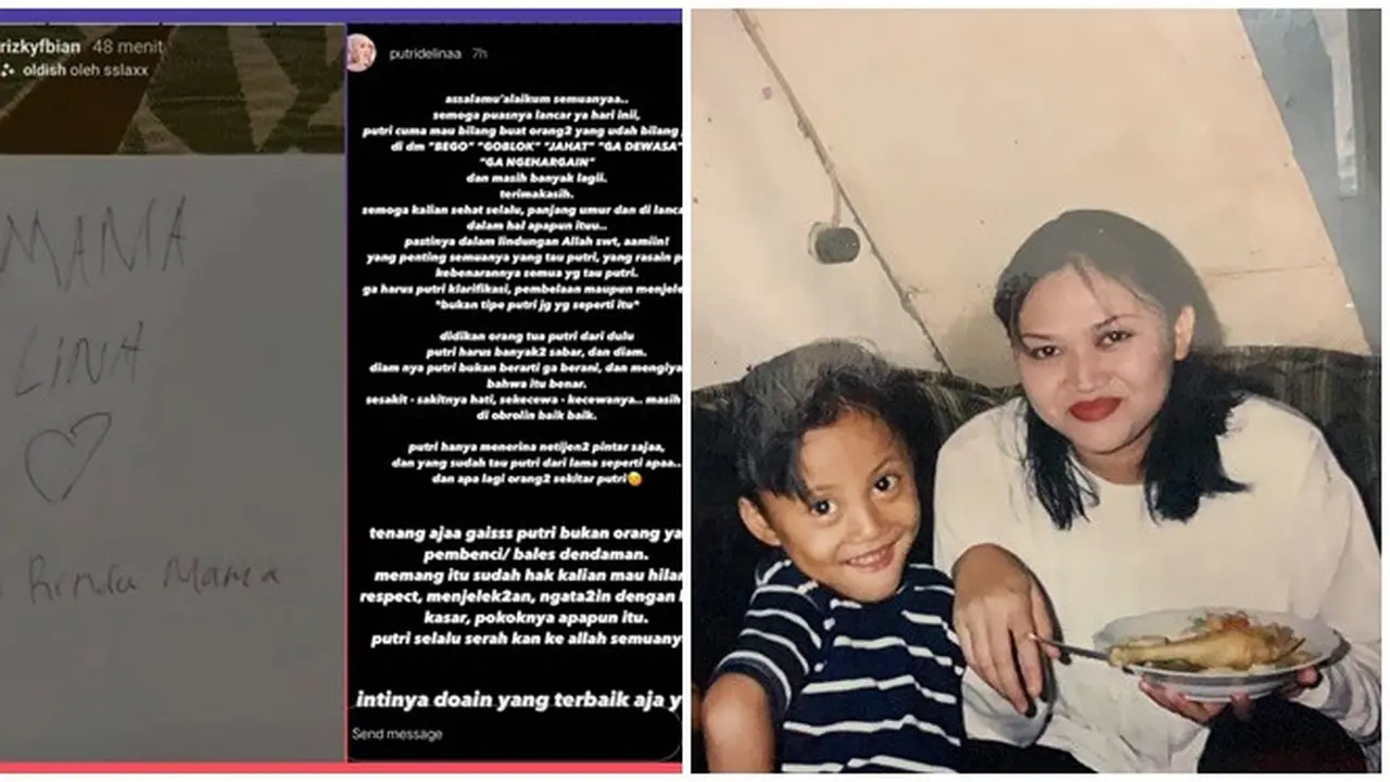 Mengaku Rindu, Ini 6 Momen Kenangan Rizky Febian dan Mendiang Lina Jubaedah