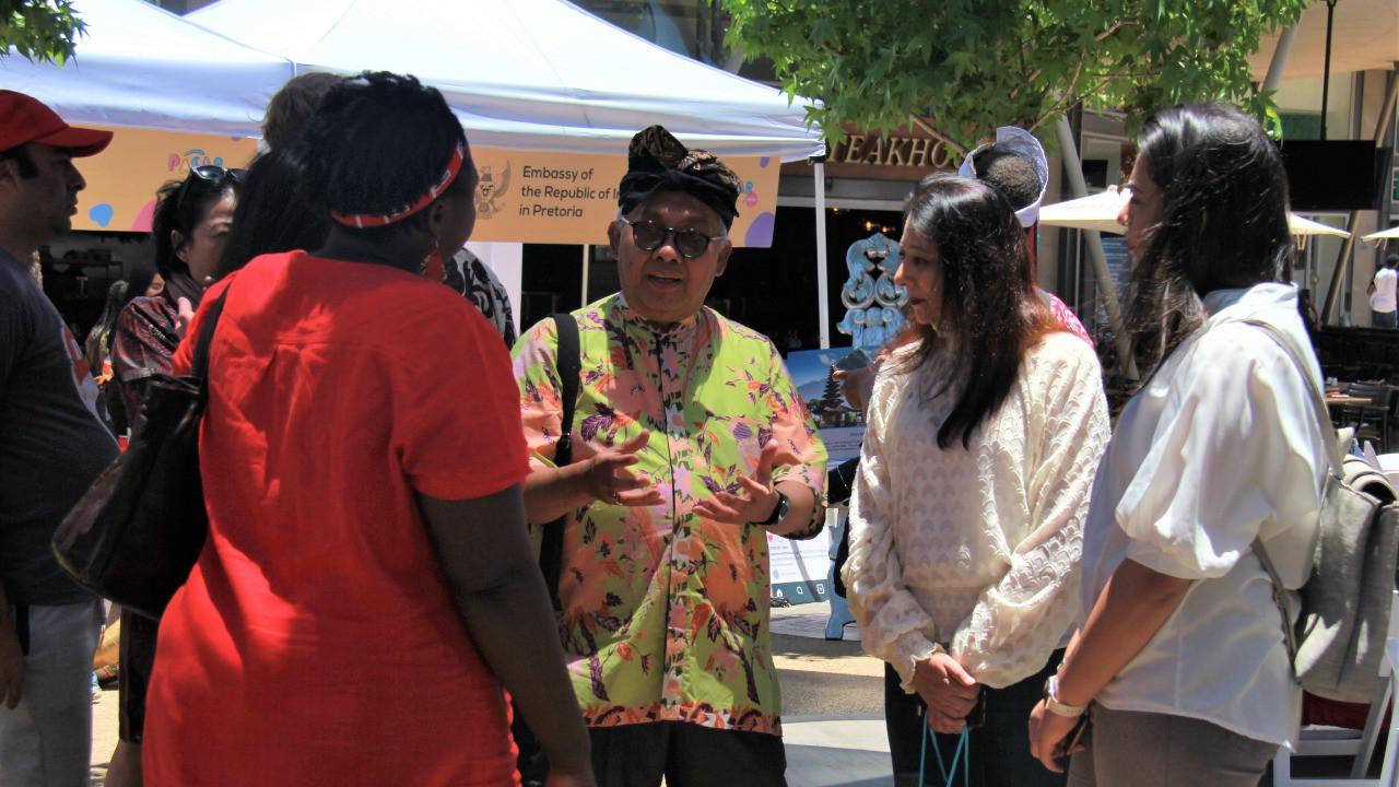 Dubes RI di Pretoria, Afrika Selatan.