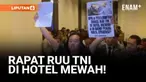 Rusuh! Rapat Pembahasan RUU TNI Diterobos Koalisi Sipil