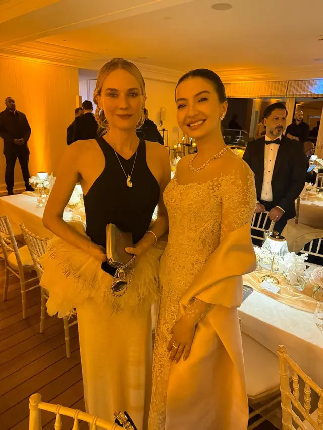 Pesona Anggun dan Lembut Raline Shah Curi Perhatian di Women in Cinema, Festival Film Cannes ke-79