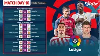 Nonton Streaming La Liga Spanyol 2022/23 Pekan 10 Live Vidio 19-21 Oktober : Ada 10 Pertandingan
