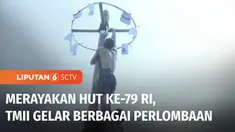 Merayakan semarak kemerdekaan, Taman Mini Indonesia Indah menyuguhkan beragam perlombaan dan pasar rakyat. Lomba-lomba tradisi 17-an mulai dari tarik tambang hingga panjat pinang diikuti antusias para pengunjung.