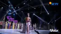 Puteri Indonesia 2023 Farhana Nariswari Wisandana. (Tangkapan Layar SCTV)