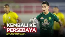Berita video Persebaya Surabaya memperkenalkan pemain asing untuk musim depan, Bruno Moreira. Momen perkenalan itu saat jeda laga pekan terakhir BRI Liga 1 2022/2023 melawan Dewa United, Sabtu (15/4/2023) malam hari WIB.