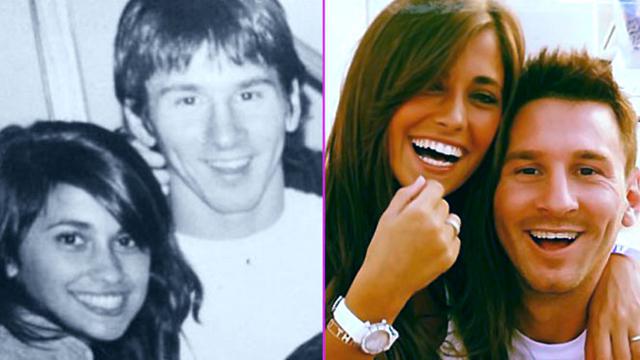 Kisah Kasih Messi Dan Antonella Bagai Cerita Novel Bola Liputan6 Com