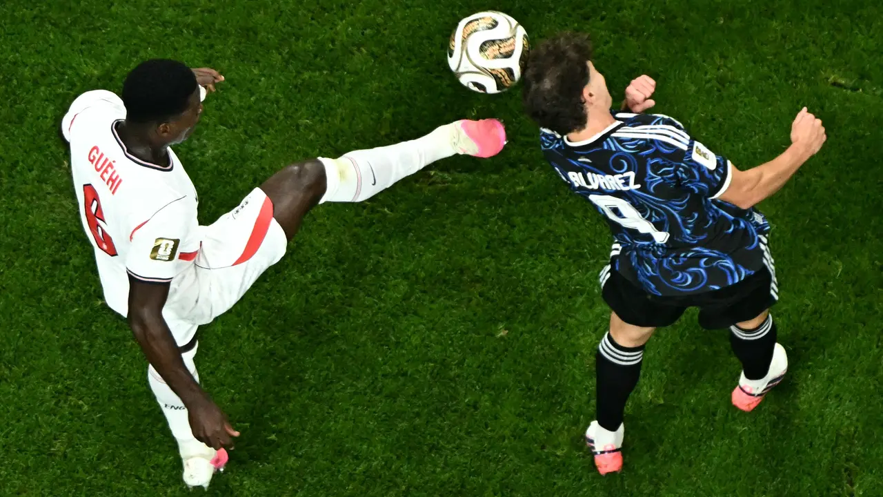 Inggris vs Argentina