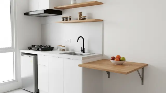 Desain Dapur 2x3 Fungsional