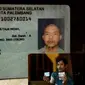 Foto KTP Syaiton atau Saiton dan Tuhan. (Dokumentasi)