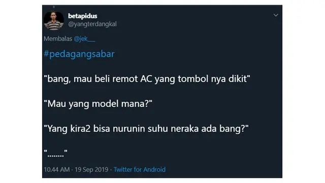 Curhatan Pedagang Sabar Saat Menghadapi Pembeli Ini Bikin Ketawa Geli