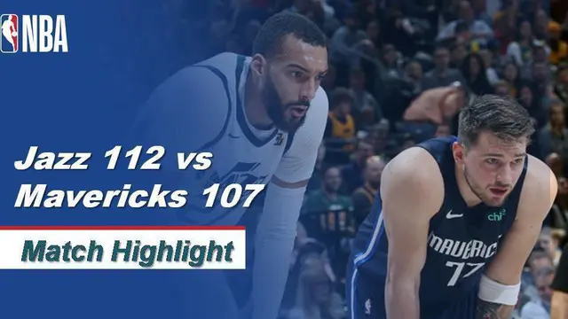 Berita video highlights kompetisi basket NBA yang mempertemukan Utah Jazz vs Dallas Mavericks pada 26 Januari 2020 WIB.
