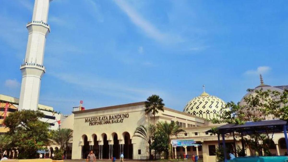 Prakiraan Cuaca Masjid Besar di Jawa Barat saat Salat Idul Adha 2025
