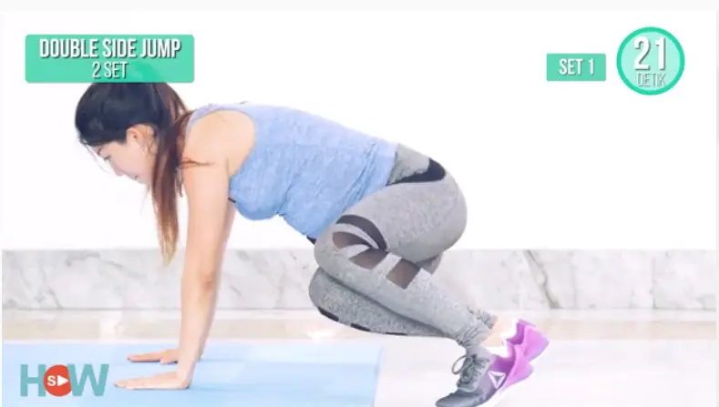 Double Side Jump | Sumber Foto: vidio.com/dheedheena
