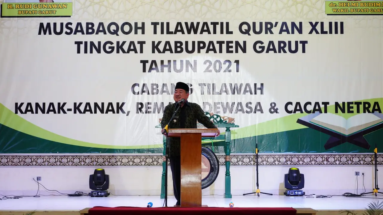 Selain membumikan al-quran, kejuaraan itu diharapkan mampu menghasilkan qoriah unggul baik tingkat nasional hingga internasional dari tanah Pangirutan kota Intan Garut.