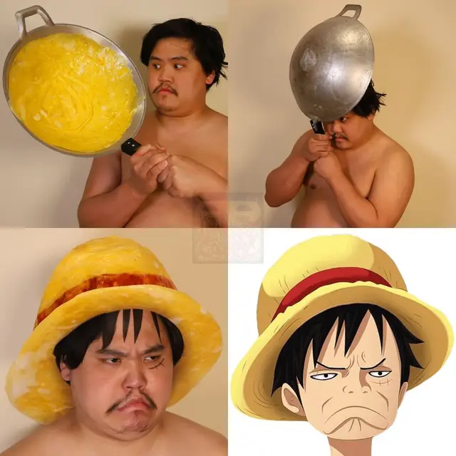 6 Cosplay Low Budget Pakai Telur Ini Nyeleneh, Bikin Ngakak
