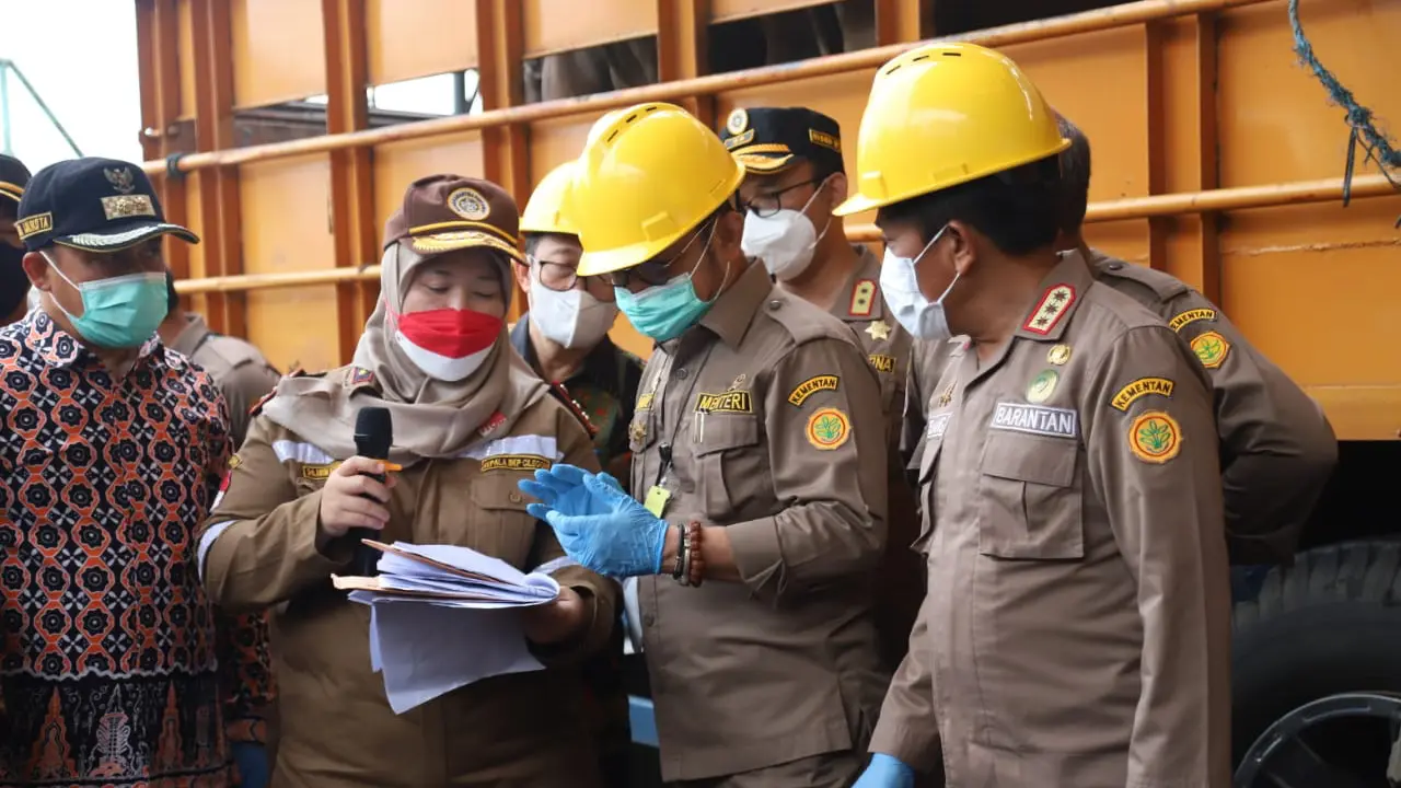 Mentan SYL Turun Langsung Pastikan Lalu Lintas Sapi Aman dan Sesuai SOP