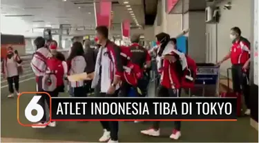 Kloter ketiga Atlet Olimpiade Indonesia telah tiba di Tokyo, Rabu pagi waktu setempat. Lifter Indonesia, Deni, mengatakan di tengah pandemi, ia tetap tekun berlatih.