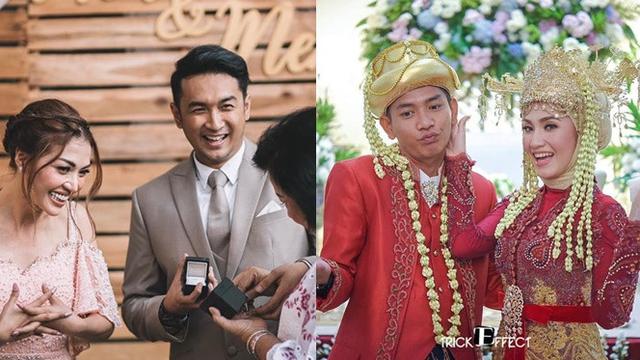 5 Beda Sisi Romantis Gerald Yohanes Dan Angga Putra Anak Langit Bersama Pasangannya Hot Liputan6 Com