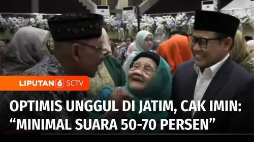 VIDEO: Bacawapres Cak Imin Optimis akan Unggul Meraih Suara Maksimal di Jawa Timur