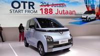 Wuling Air ev Lite hadir dengan harga lebih terjangkau. (Septian/Liputan6.com)