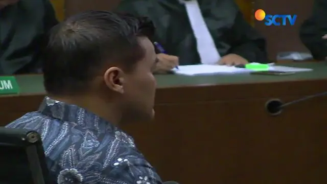 Andi Agustinus alias Andi Narogong terdakwa kasus korupsi e-KTP, hari ini menjalani sidang perdana. 