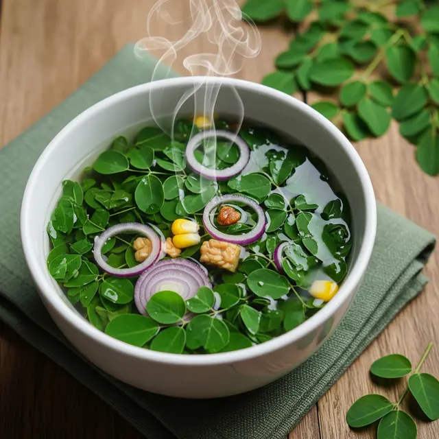 Resep Sayur Bening Daun Kelor