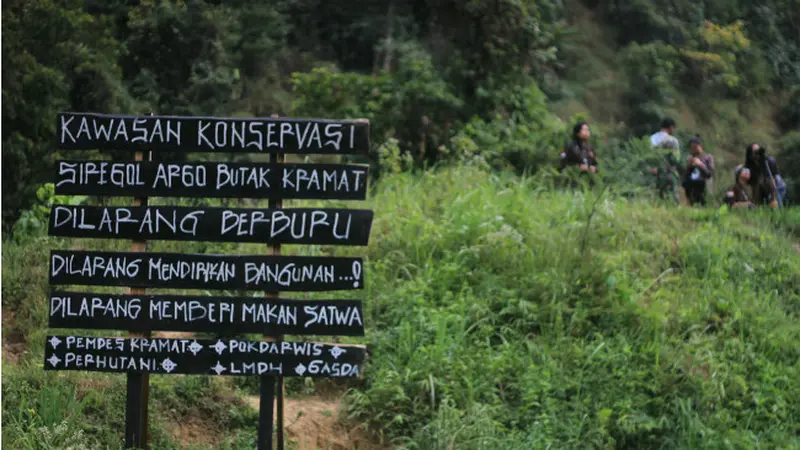 Menyingkap kabut mistis wong alas carang lembayung di Purbalingga. (Liputan6.com/Galuh Widoera)