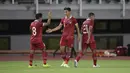 <p>Dengan kemenangan 4-0 atas Timnas Timor Leste U-20, Timnas Indonesia U-20 sementara menempati posisi kedua di klasemen sementara Grup F di bawah Vietnam. Sama-sama mengantongi 3 poin, namun Vietnam unggul selisih gol usai menang 5-1 atas Hong Kong. (Bola.com/Ikhwan Yanuar)</p>