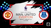 Manchester United vs Everton (Liputan6.com/Abdillah)