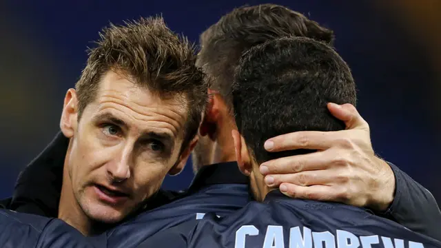 Klose Frustrasi, 2 Gol Sah Dianulir Begitu Saja