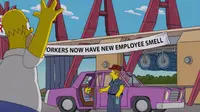 Sedan pink yang digunakan oleh Homer Simpson akhirnya terkuak. Mobil itu disebut 1986 Plymouth Junkerolla. 
