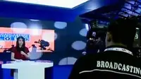 SCTV menggelar lomba presenter dan produksi berita di Indonesia Broadcasting Expo atau IBX 2016.
