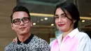 Ussy Sulistiawaty dan Andhika Pratama menikah pada tahun 2012. Ussy dan Andhika terpaut usia 8 tahun. (Deki Prayoga/Bintang.com)