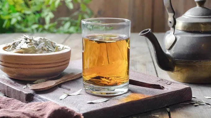 resep minuman herbal seduh daun