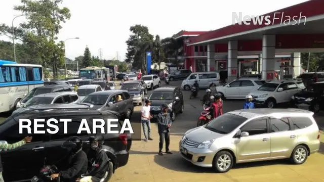 NEWS Flash: Siap-siap Berhenti di Rest Area Saat Lebaran Dikenakan Tarif