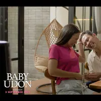 Film BABY UDON yang dibintangi Caitlin Halderman dan Denny Sumargo tayang hari ini. (dok. istimewa)