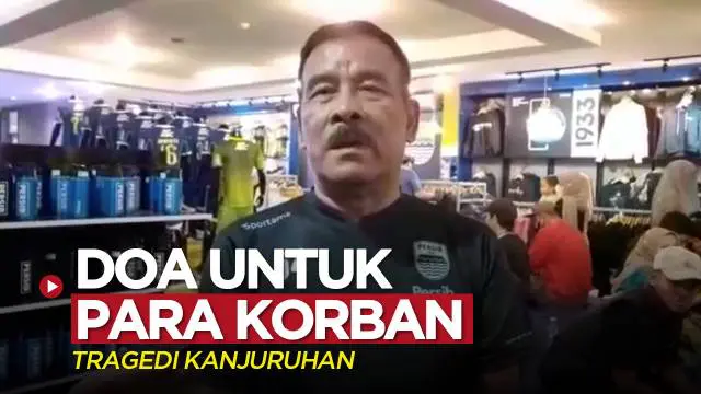 VIDEO: Doa dari Komisaris Persib, Umuh Muchtar untuk Para Korban Tragedi Kanjuruhan