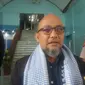 Novel Baswedan saat diwawancara menanggapi pemeriksaan Ketua KPK, (Liputan6.com/Fira Syahrin).