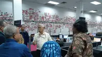 Penasihat Eksekutif Editorial Sinar Harian, Abdul Jalil di kantor kumpulan media Karangkraf, Shah Alam. (Liputan6.com/Tanti Yulianingsih)