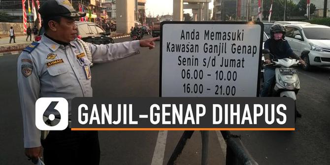 VIDEO: Ganjil-Genap Jakarta Dihapus 2021, Ini Gantinya