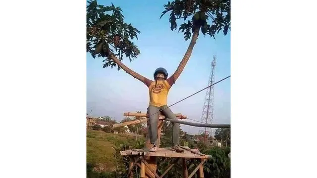 5 Potret Tanaman Didandani Bak Manusia Ini Bikin Geleng Kepala