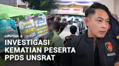 Polisi terus mendalami penyebab kematian Adrian Rantung, peserta Program Pendidikan Dokter Spesialis (PPDS) Anestesi. Kementerian Kesehatan menghentikan sementara PPDS Anestesi Universitas Sam Ratulangi, tempat korban belajar.