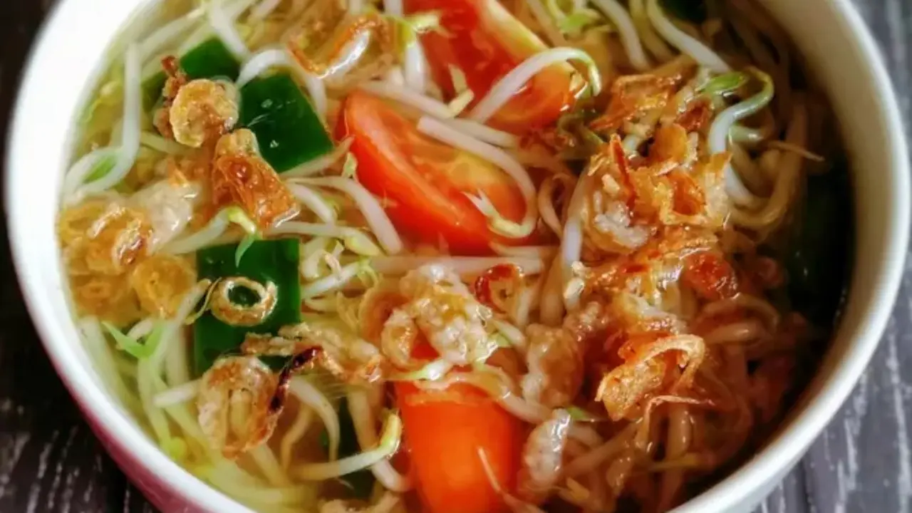 Resep sup taoge. (dok. Cookpad @itha_cooking)