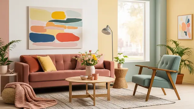 Inspirasi Interior Unik dan Penuh Warna/Gemini AI