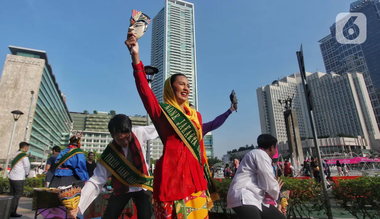 Suku Dinas Pariwisata dan Ekonomi Kreatif (Parekraf) Daerah Khusus Jakarta akan menggelar pemilihan Abang None 2025. (Liputan6.com/Angga Yuniar)