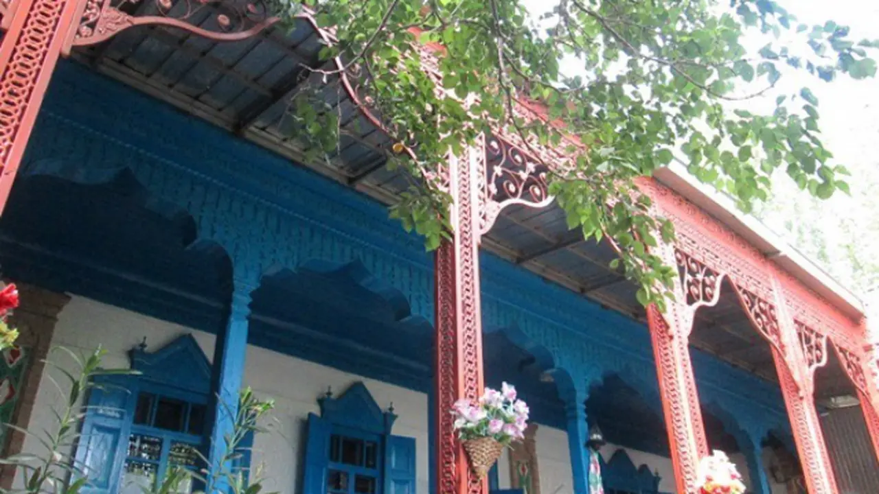 Salah satu rumah di Kampung Uighur