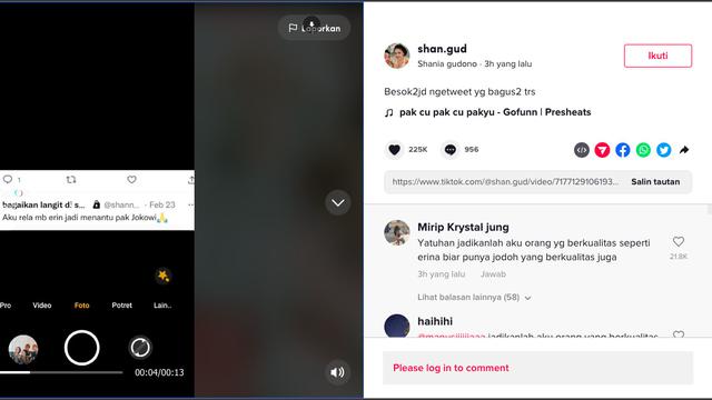 Adik Erina Gudono Sempat Ngetwit Berharap Sang Kakak Jadi Menantu Presiden, Ternyata Kejadian