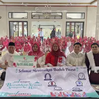 Serah Terima Donasi untuk Anak Yatim, Dhuafa, dan Pemeliharaan Masjid./copyright istimewa