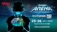 GoPay Arena Championship Invitaition PUBG. (Sumber: Vidio)